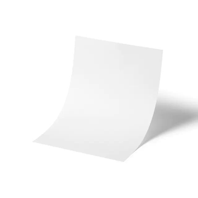 A4 Flyer Paper Mockup from right